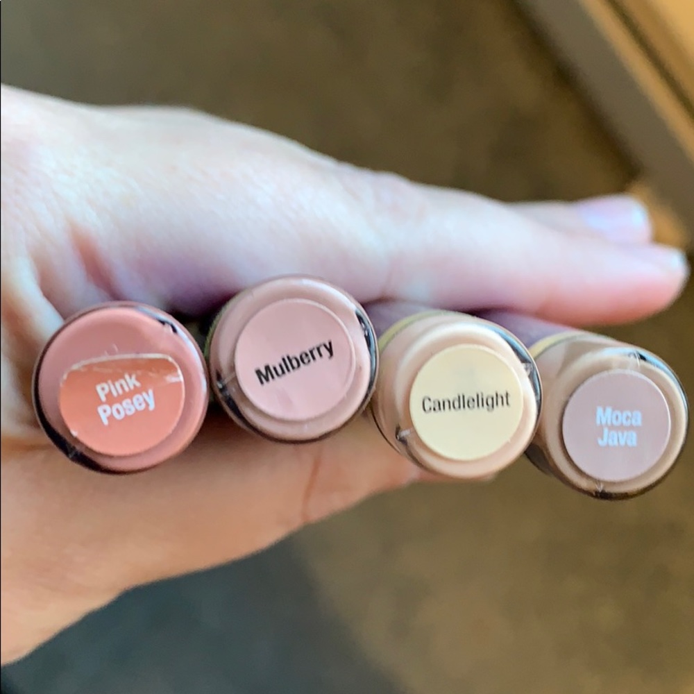 Senegence ShadowSense 4 shades tested